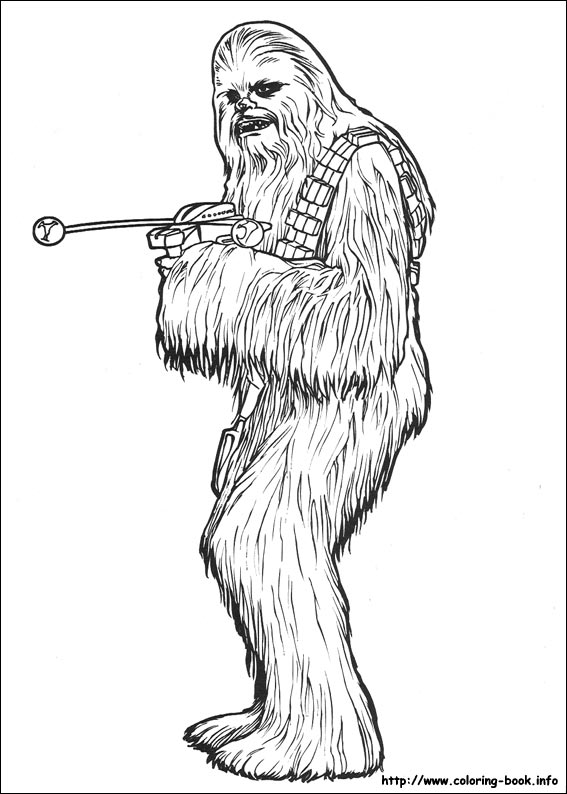 Star Wars coloring picture